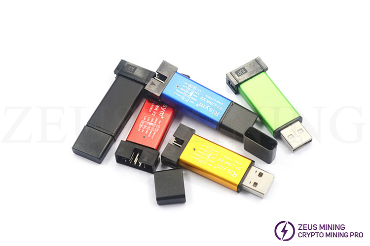 برنامه نویس و دیباگر USB ST-LINK V2 برای STM8 STM32