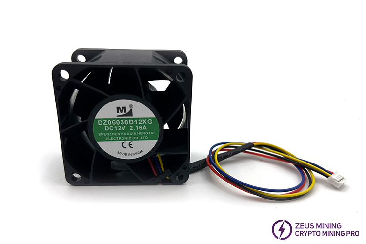 فن DZ06038B12XG 12V 2.16A 60mm برای PSU Whatsminer