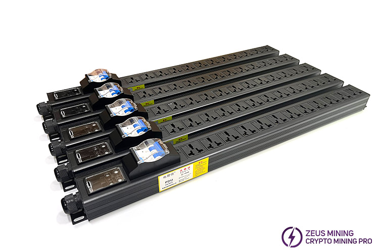 واحد توزیع برق بی سیم 32A 8000W PDU