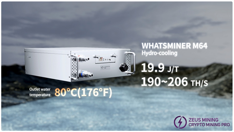 WhatsMiner M64 Hydro-خنک شده استخراج کننده بیت کوین