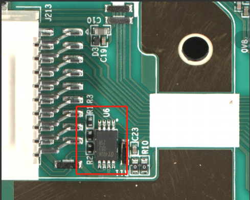 تراشه EEPROM برد هش برد S21