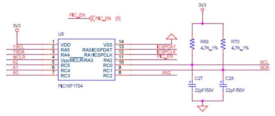 نمودار مدار PIC Antminer S19a