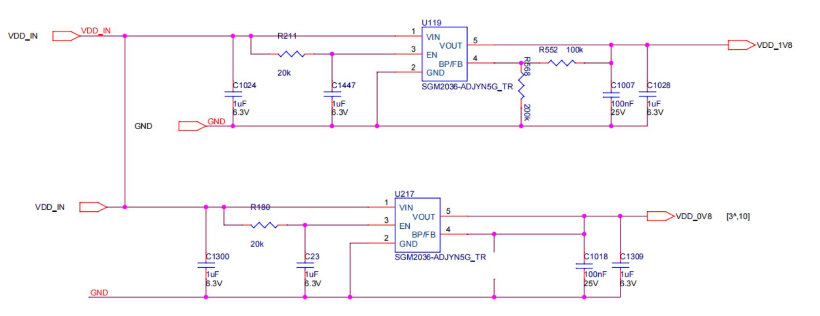 نمودار مدار S19jpro+ LDO