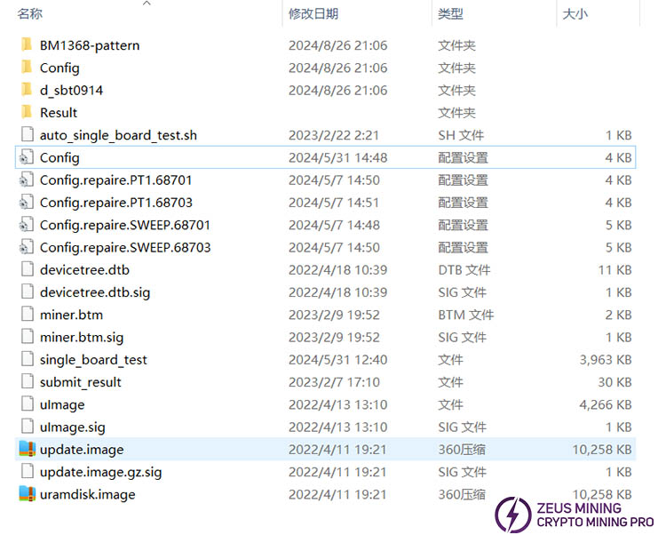 فایل تست Antminer T21 PT1