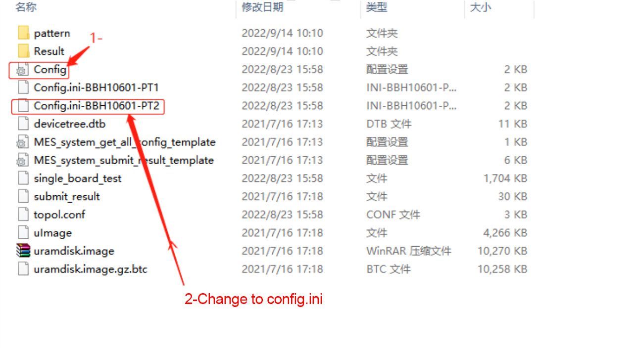 پیکربندی فایل تست Antminer HS3