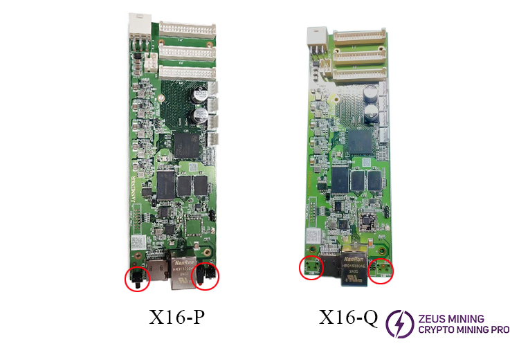 برد کنترل ماینر Jasminer X16 X16P X16Q ETH ETC