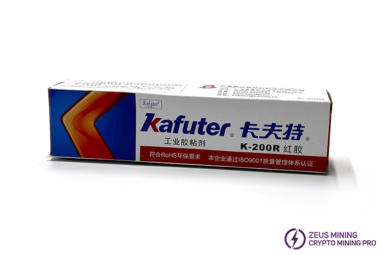 چسب قرمز الکترونیکی Kafuter K-200R برای چسب شل کردن پیچ