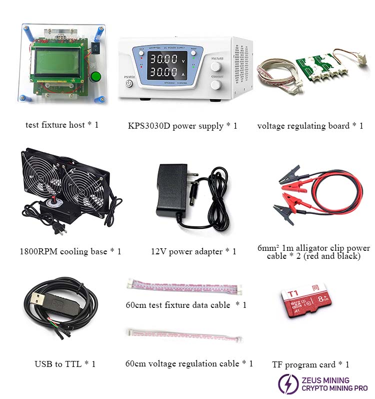 تستر جهانی Antminer با KPS303D psu