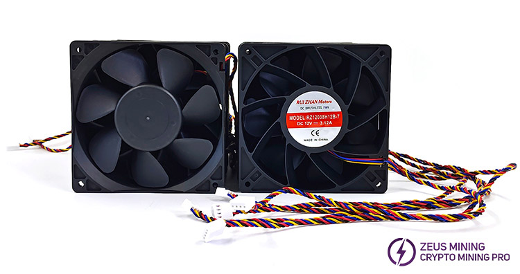 پنکه مدل RZ12038H12B-7 120mm