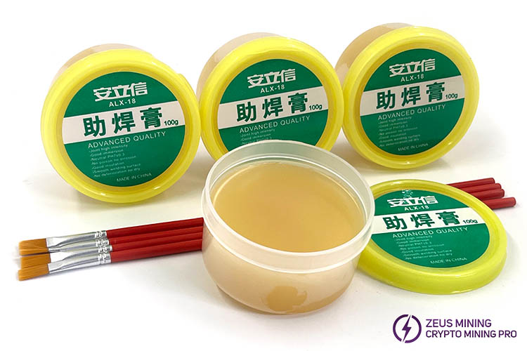 خمیر لحیم کاری شار لحیم کاری ALX-18