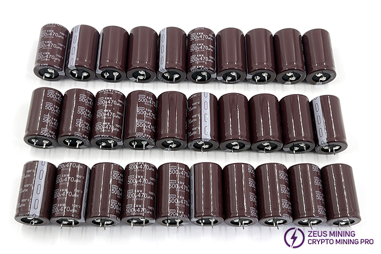 خازن الکترولیتی 500V 470uf 30x50mm