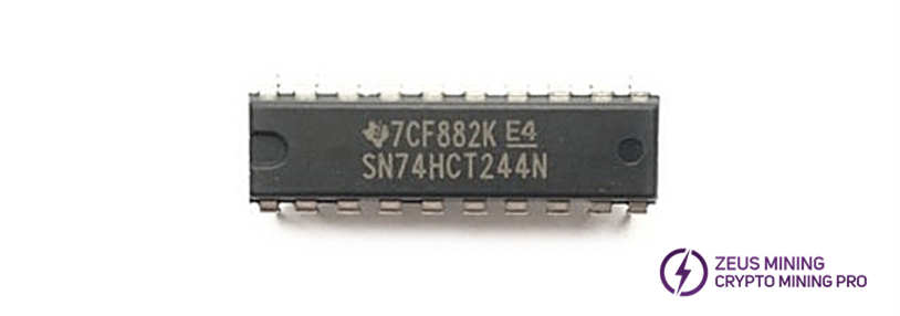 SN74HCT244N.