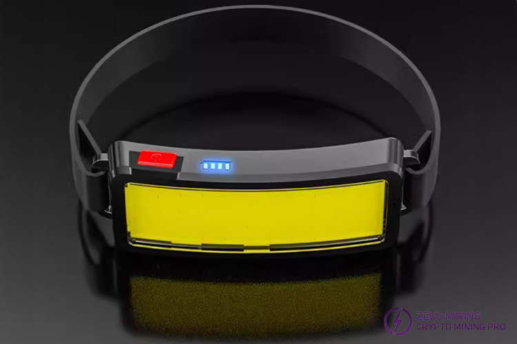 چراغ پیشانی قابل شارژ COB USB