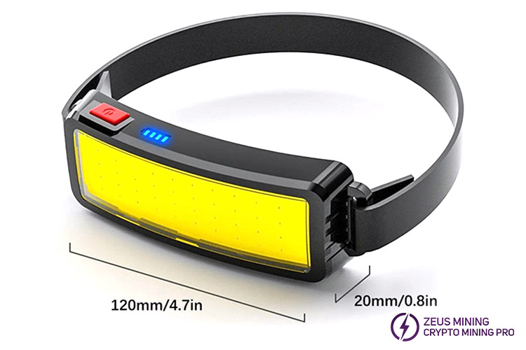 چراغ پروژکتور COB USB قابل شارژ