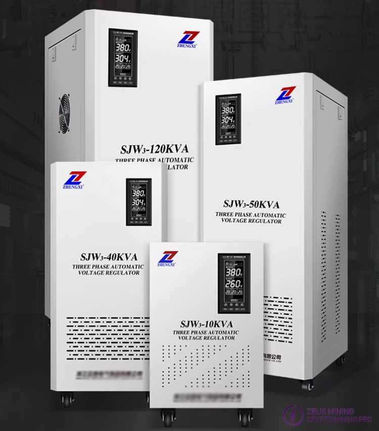 تثبیت کننده ولتاژ SJW3-15KVA با دقت بالا 380 ولت تا 260 ولت 450 ولت