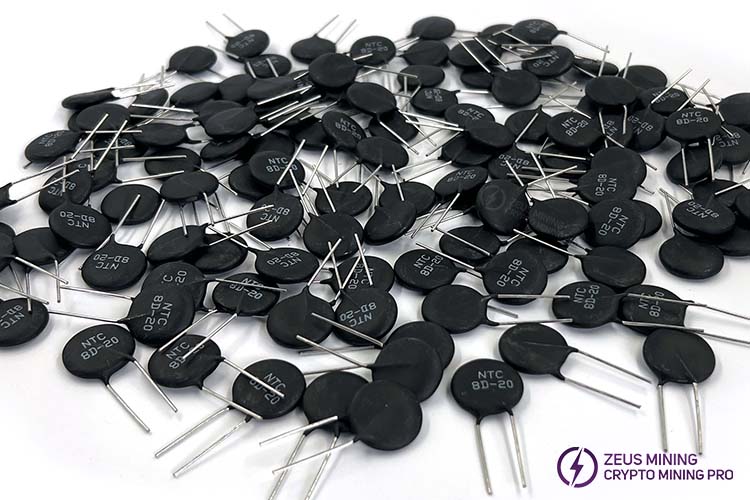 مقاومت‌های ترمیستور NTC 8D-20
