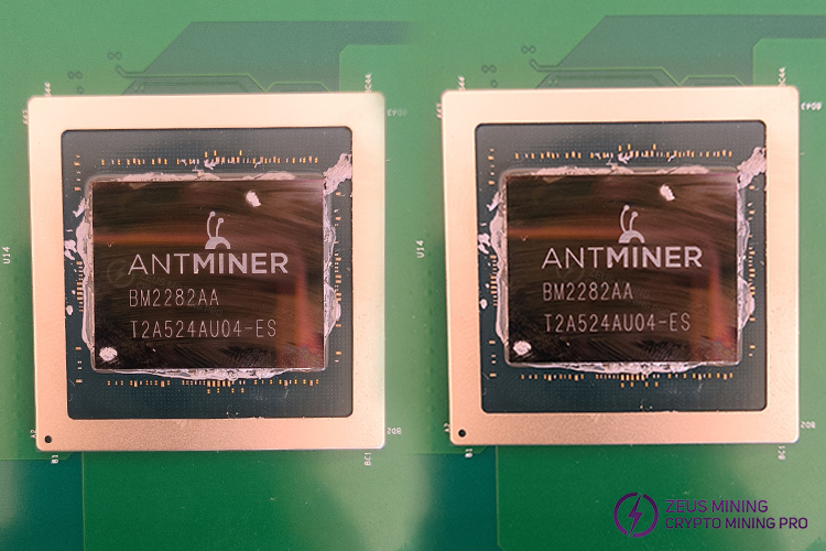تراشه ASIC Bitmain BM2282AA برای جایگزینی هش برد Antminer E11