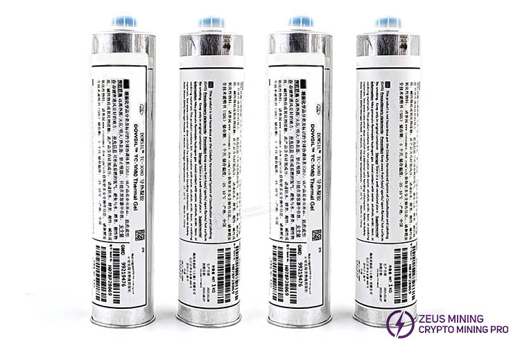 خمیر حرارتی TC-3080 8W برای اتلاف گرمای ماینر ASIC