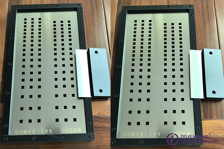 ابزار گریس حرارتی برای هشبورد Whatsminer M50