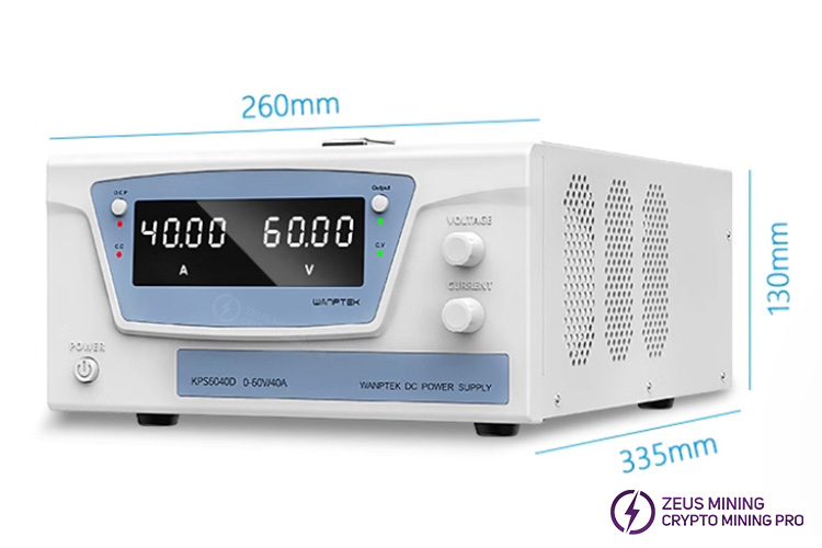 منبع تغذیه DC WANPTEK KPS6040D
