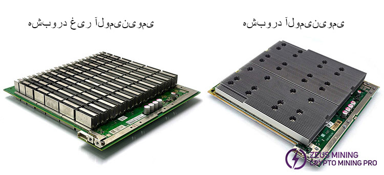 برد خنک کننده مایع Antminer برای برد هش S19kpro