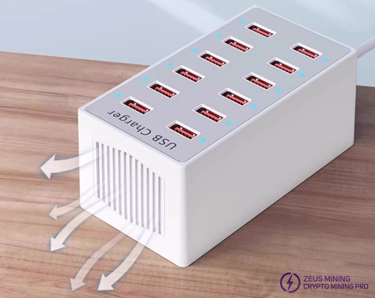 مولتی شارژر 12 پورت USB