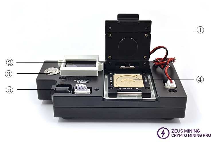 فیکسچر تست تراشه BM1368