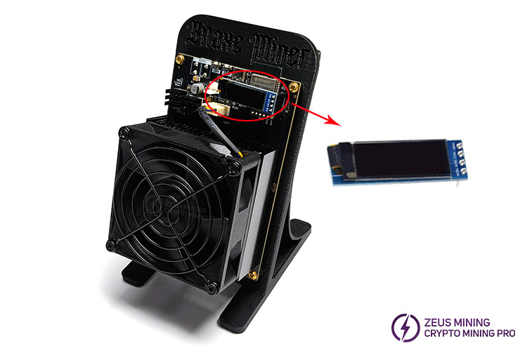 ماژول نمایشگر LCD OLED 0.91 اینچی برای ماینر Bitaxe SupraHex 701