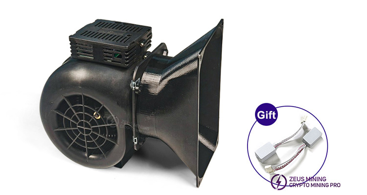 صدا خفه کن دمنده نسل 2 برای کاهش نویز ماینر ASIC