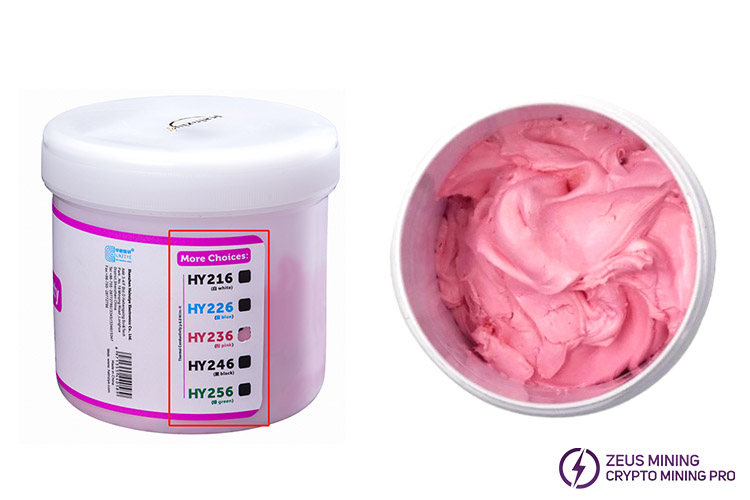 بتونه حرارتی HY236 برای کارت گرافیک GPU بتونه حرارتی HY236 برای کارت گرافیک GPU