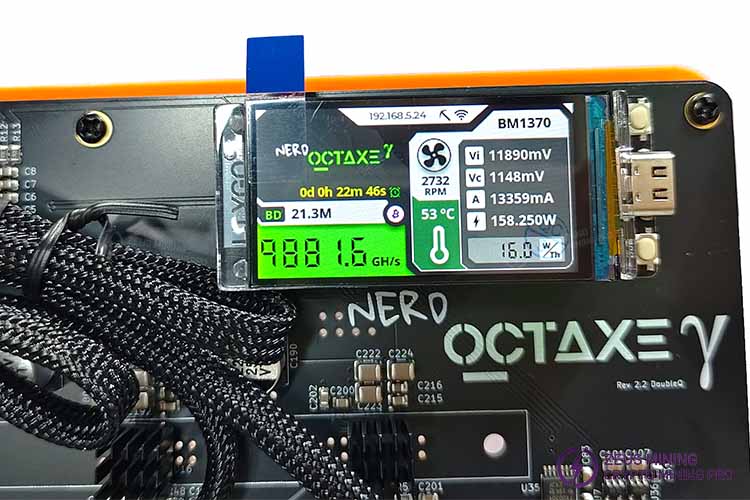 رابط ماینینگ Bitaxe Nerd OCTAXE 9.6T رابط ماینینگ Bitaxe Nerd OCTAXE 9.6T