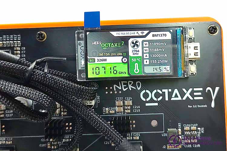 ماینر بیت کوین SOLO Nerd OCTAXE 9.6T ماینر بیت کوین SOLO Nerd OCTAXE 9.6T