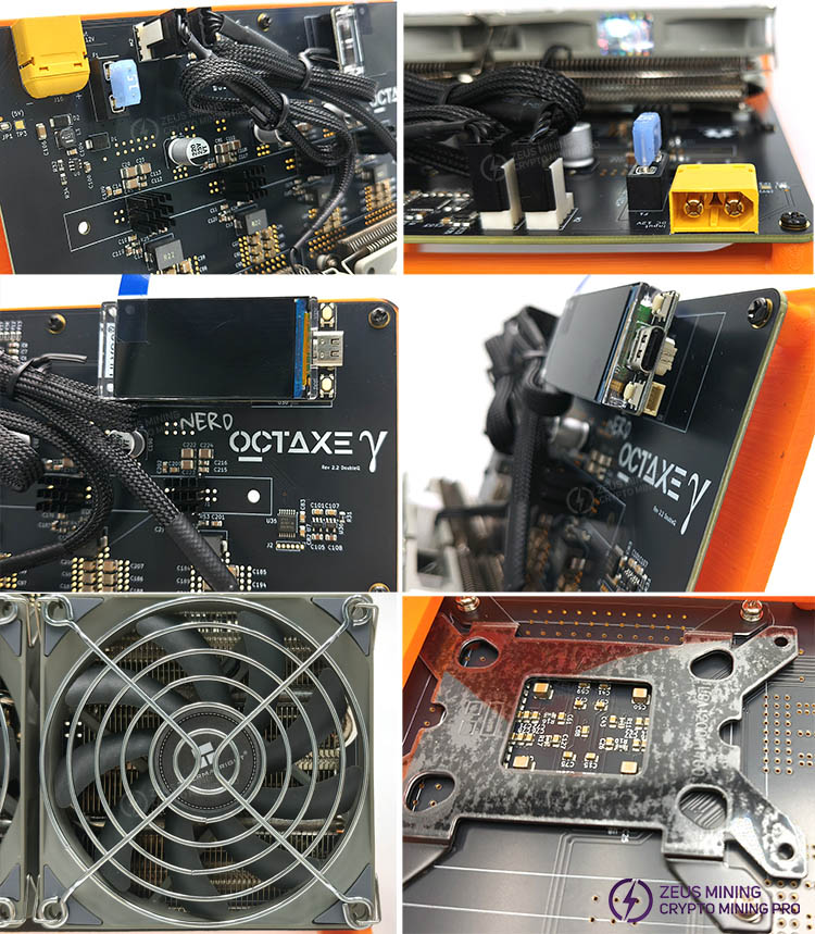 ماینر Nerd OCTaxe 9.6T، ۱۵۰ وات، تککاره ماینر Nerd OCTaxe 9.6T، ۱۵۰ وات، تککاره