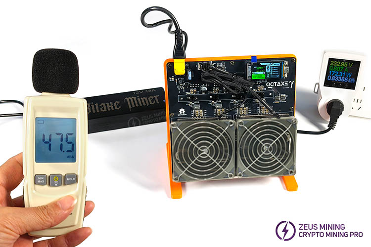 آزمایش تجهیزات استخراج Bitaxe Nerd OCTAXE 9.6T SOLO آزمایش تجهیزات استخراج Bitaxe Nerd OCTAXE 9.6T SOLO