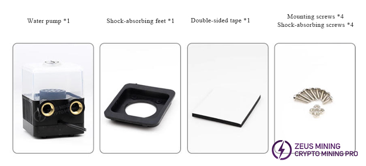 لیست قطعات پمپ آب بی صدای مینی دی سی SC-400T لیست قطعات پمپ آب بی صدای مینی دی سی SC-400T