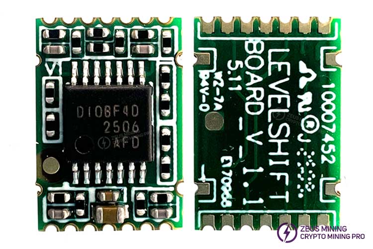 ماژول درایور برق برد تغییر سطح DIO8F4D برای Antminer