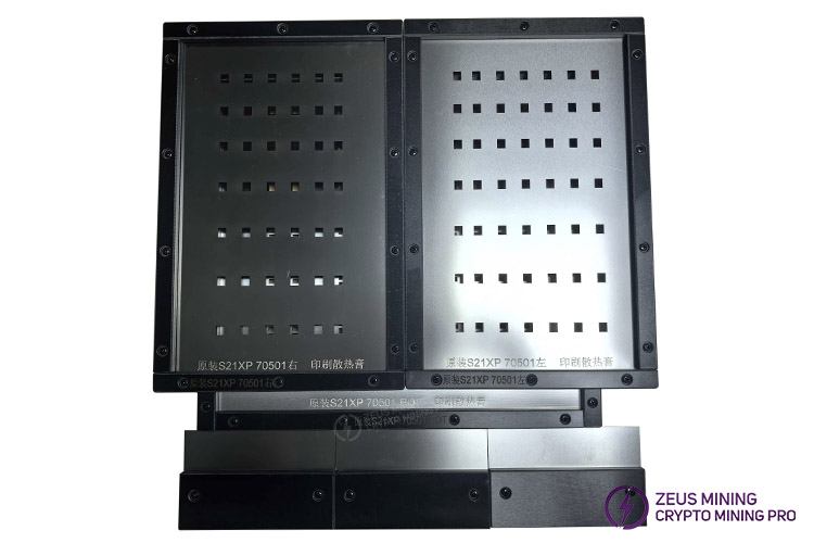  قالب خمیر حرارتی برد هش مدل Antminer S21XP خنک کننده هوا