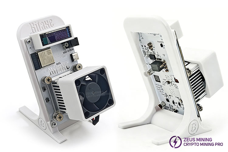 آخرین ماینر بیت کوین Bitaxe Gamma 601 1.2T سال 2025