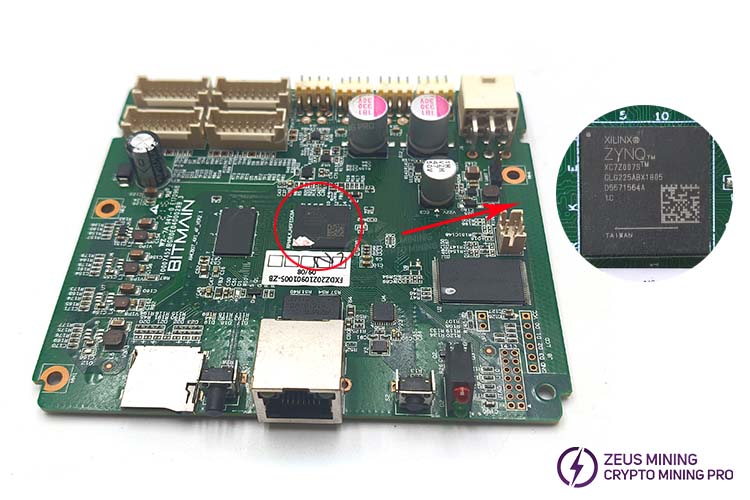 برد کنترل Antminer 7007 BOM