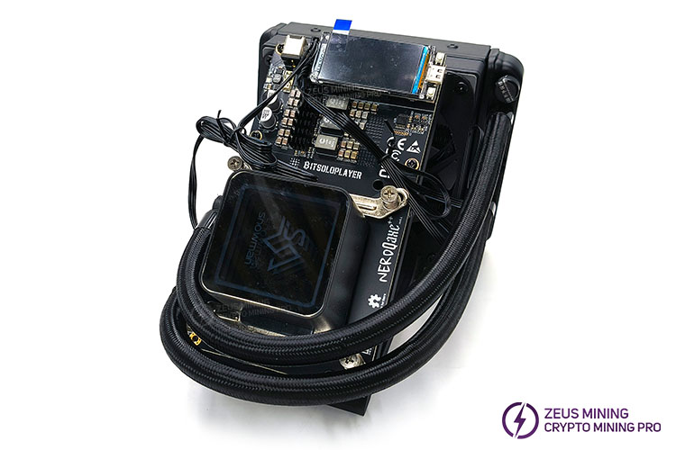 NerdQaxe++ Hydro Bitcoin miner 4.8T