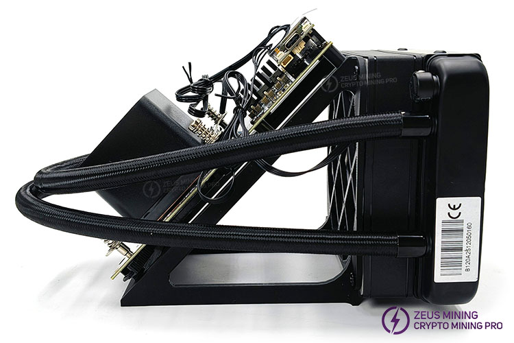 Bitaxe Miner NerdQaxe++ 4.8Th Hydro با خنک‌کننده مایع