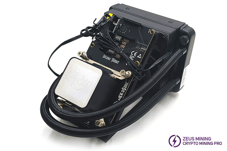  استخراج بیت کوین خانگی NerdQaxe++ Rev 6.1 Hydro 6T