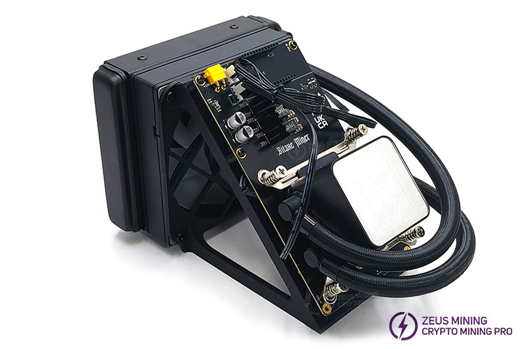  ماینر بیت کوین NerdQaxe++ Hydro Rev 6.1 6T 100W Solo