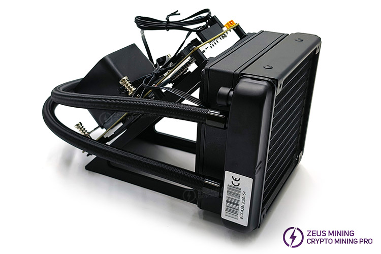  ماینر بیت کوین NerdQaxe++ Hydro 6TH بی صدا و خنک