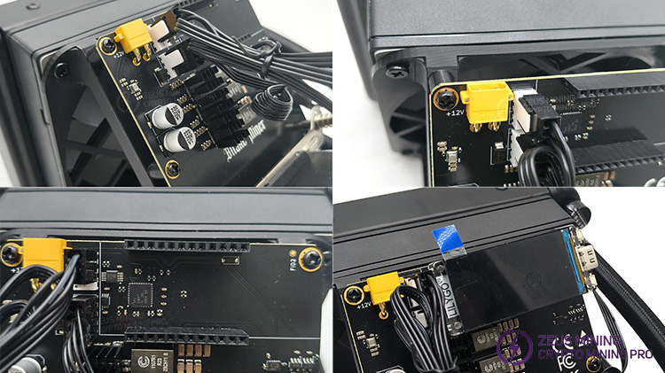  ماینر NerdMiner NerdQaxe++ Hydro Rev 6.1 BM1370 با سرعت 6TH/s