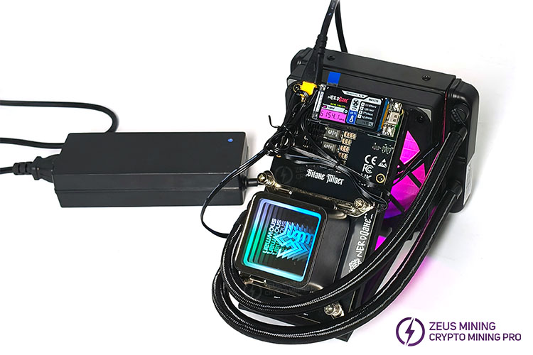 Bitaxe NerdQaxe++ Hydro 6T نسخه 6.1