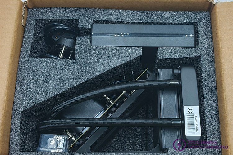  مینی ماینر خانگی بیت کوین NerdQaxe++ Rev 6.1 Hydro 6T