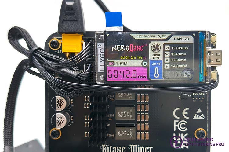  سود بلادرنگ NerdQaxe++ Rev 6.1 6T