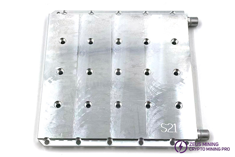 صفحه خنک‌کننده آبی Antminer S21 Hydro 335T