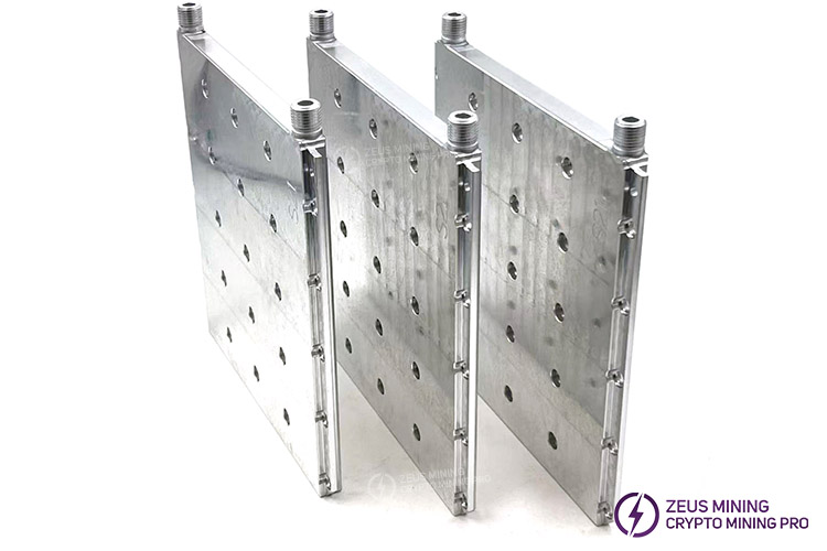 صفحه خنک‌کننده آبی Antminer s21 hydro 319t